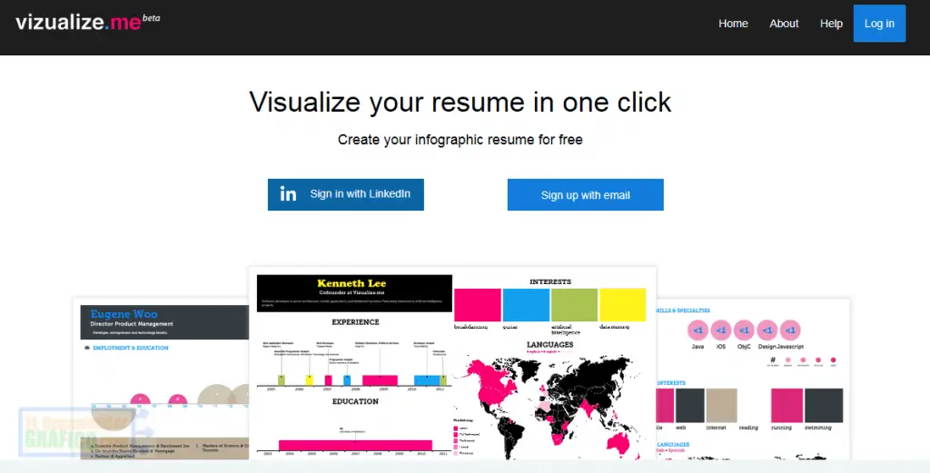 Crear infografías en internet con Visualizeme es muy fácil