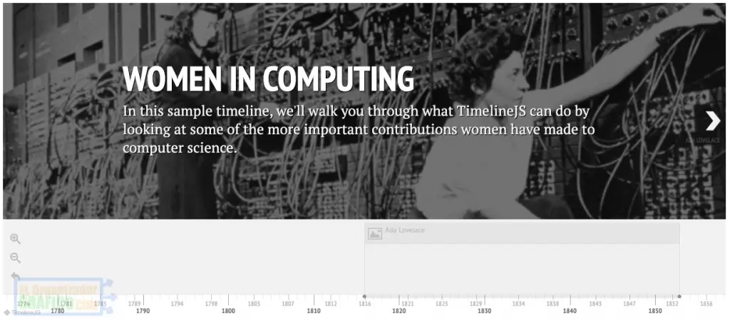 Timeline JS es un creador de líneas de tiempo ideal para páginas web