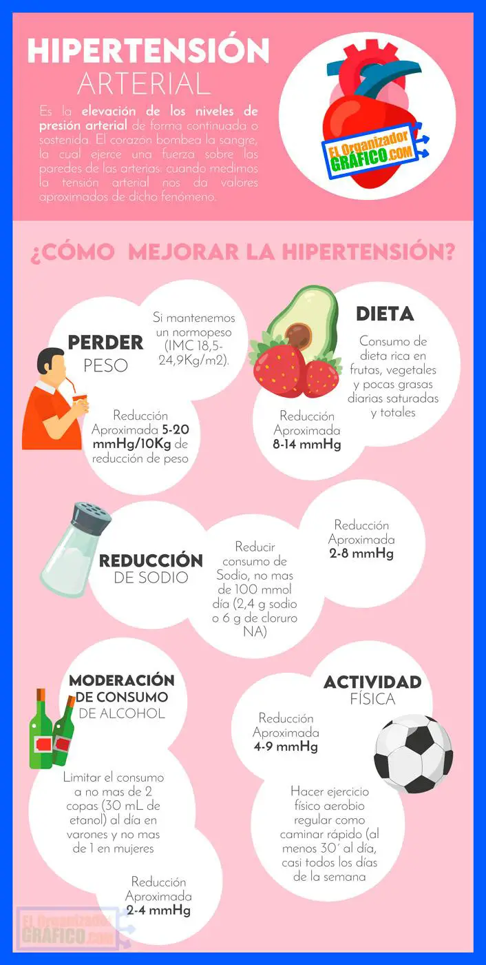 Infografia De La Salud Hipertension Arterial