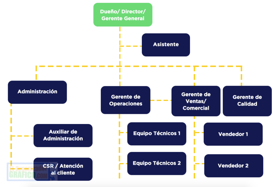 Estructura Y Organigrama De Una Empresa