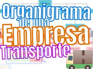 Organigrama de una Empresa de Transporte