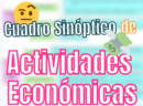 Cuadro Sinóptico sobre Actividades Económicas