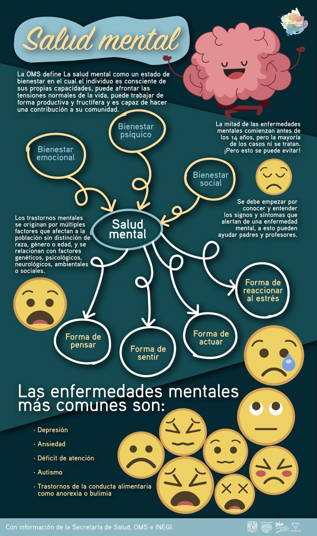 Ejemplo De Infografía Sobre Salud Mental