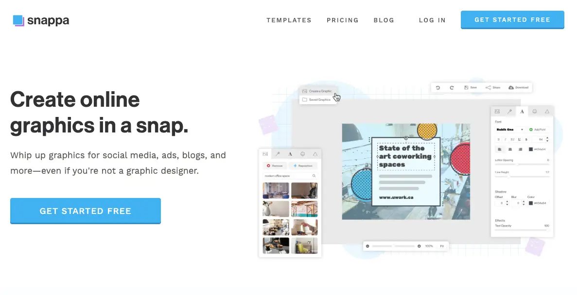 Snappa Es Un Software Para Crear Infografías