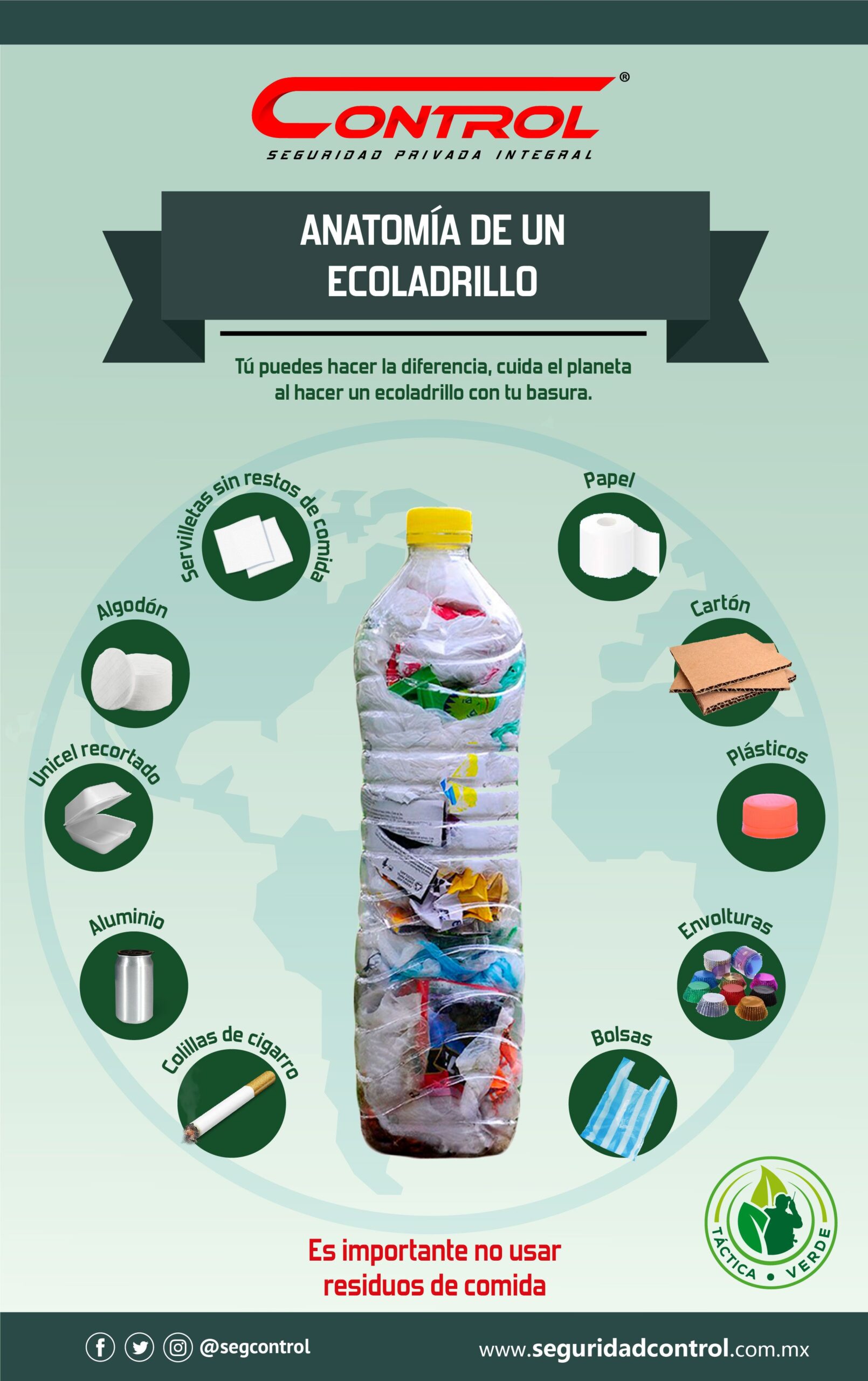 Infografía De Un Ecoladrillo