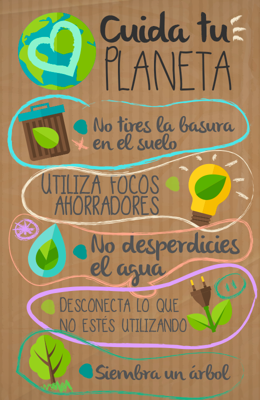 Las Infografías De Reciclaje Enseñan Conceptos Importantes Sobre La Ecología